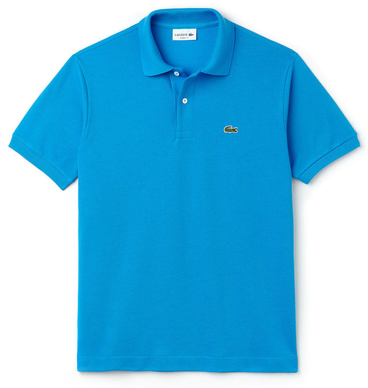 Polo Lacoste L.12.12 in petit piqué
colore Ibiza