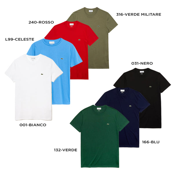 LACOSTE T-shirt 100% Pima Cotton-TH6709