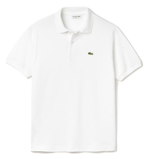 Polo Lacoste L.12.12 in petit piqué
colore Blanc/Bianco