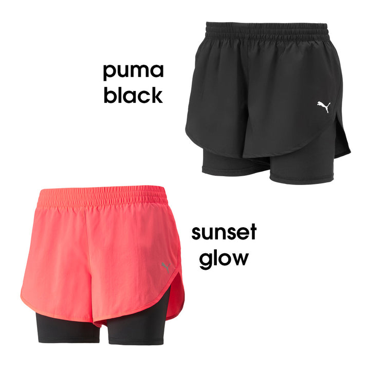 Puma 2 in 1 Run Short W 521072