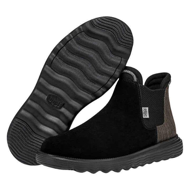 Hey Dude Branson Boot Suede Black