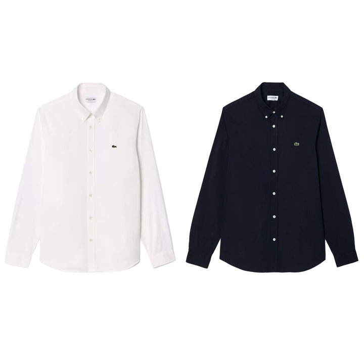 Lacoste Camicia Cotone Regular Fit CH2933