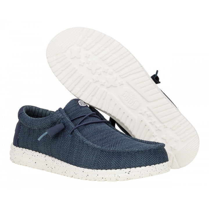 Hey Dude Wally Stretch Sox Navy
