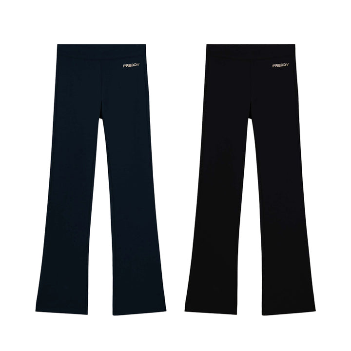 Freddy Leggings Flare in Felpa Elasticizzata F25WCRP12