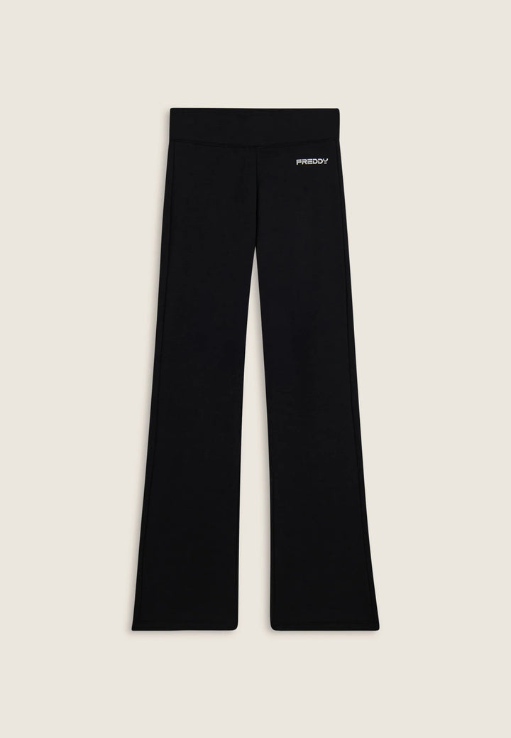 Freddy Leggings a Zampa in Felpa Elasticizzata F25WMVP4