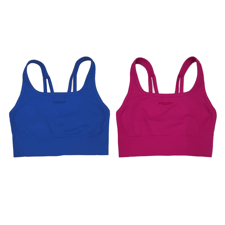 Freddy Top Sportivo con Coppe e Inserti a Spina di Pesce F25WSMB4